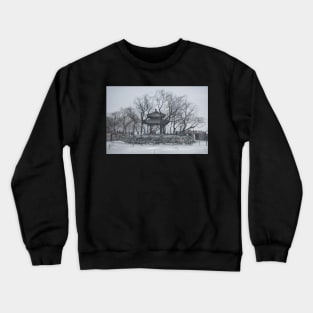 Summer palace in winter Crewneck Sweatshirt